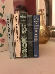 Miniature Classic Books for American Girl Samantha 18 in Doll Book 1:3 Scale