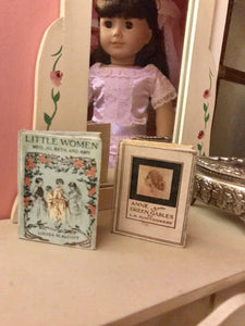 Miniature Classic Books for American Girl Samantha 18 in Doll Book 1:3 Scale