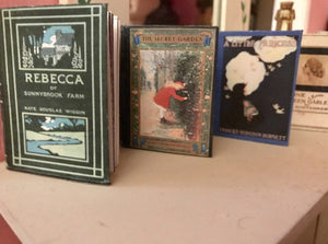 Miniature Classic Books for American Girl Samantha 18 in Doll Book 1:3 Scale