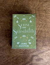 Load image into Gallery viewer, Jane Austens Trio of miniature books for 18 inch American Girl Dolls - Sense and Sensibility, Emma &amp; Pride and Prejudice 1:3 Scale
