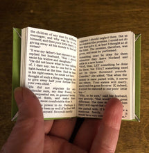 Load image into Gallery viewer, Jane Austens Trio of miniature books for 18 inch American Girl Dolls - Sense and Sensibility, Emma &amp; Pride and Prejudice 1:3 Scale
