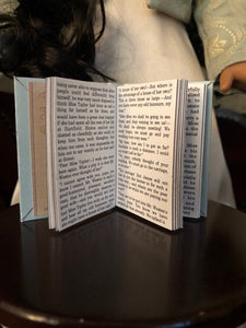 Jane Austen's Emma doll sized miniature book for 18 inch American Girl Dolls