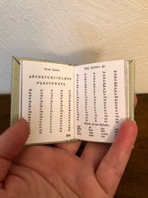 Load image into Gallery viewer, The New England Primer doll sized miniature book for 18 inch American Girl Dolls 1:3 Scale
