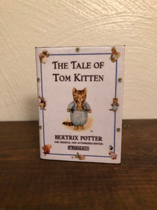 Tale of Tom Kitten Miniature Book for 18 inch American Girl Dolls 1:3 Scale