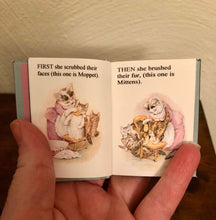 Load image into Gallery viewer, Tale of Tom Kitten Miniature Book for 18 inch American Girl Dolls 1:3 Scale
