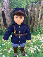 Load image into Gallery viewer, Civil War Uniform for 18 inch Boy Doll (Made To Order 2 week turn around time)
