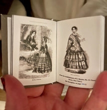 Load image into Gallery viewer, Godey’s Ladies Book Miniature Book for 18 inch American Girl Dolls 1:3 Scale
