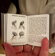 Load image into Gallery viewer, Godey’s Ladies Book Miniature Book for 18 inch American Girl Dolls 1:3 Scale
