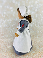 Load image into Gallery viewer, WW1 Nurse’s Uniform for 18 Inch Dolls (Made To Order 2 week turn around time)
