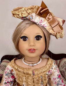 Fancy Pearl Necklace for 18 inch American Girl Dolls