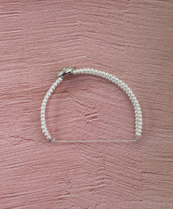 Pearl Double Strand Diamond Embellished Headband for 18 inch Dolls | Doll Jewelry
