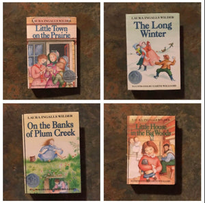 Miniature Prairie Books 1:6 Scale for Dolls or Dioramas | Little House