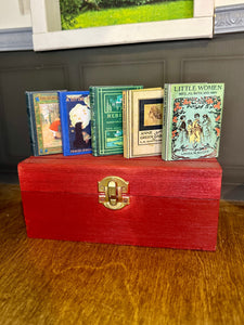 Miniature Classic Books for American Girl Samantha 18 in Doll Book 1:3 Scale