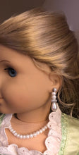 Load image into Gallery viewer, Fancy Pearl Earring Dangles for 18 inch Dolls (Dangles only) Doll Jewelry
