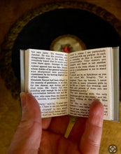 Load image into Gallery viewer, Jane Austen&#39;s Trio of miniature books for 18 inch Dolls - Sense and Sensibility, Mansfield Park &amp; Pride and Prejudice 1:3 Scale
