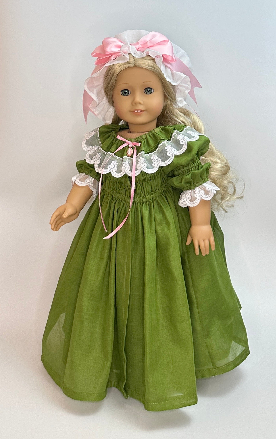 Chemise à la Reine Gown for 18 inch American Girl Dolls | Historical Doll Clothing | Doll Dress | Ready To Ship