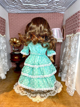 Load image into Gallery viewer, Rebecca’s Swiss Dot Summer Dress for A|G 18 inch Dolls
