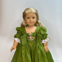 Load image into Gallery viewer, Chemise à la Reine Gown for 18 inch American Girl Dolls | Historical Doll Clothing | Doll Dress | Ready To Ship
